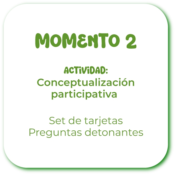 Momento 2 — Conceptualización participativa